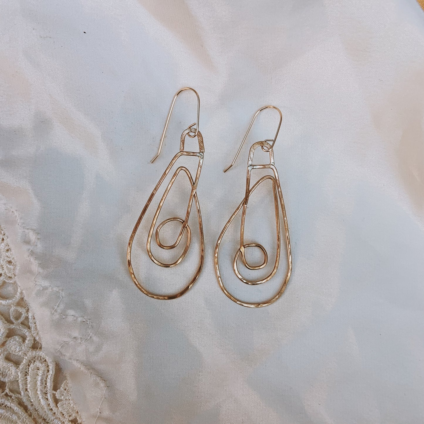 oyster earrings